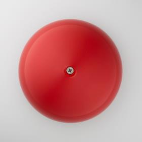 Flagknop - Rød acrylknop til træ- eller glasfiberstænger.
